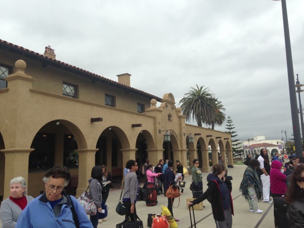 The Santa Barbara Train Station
